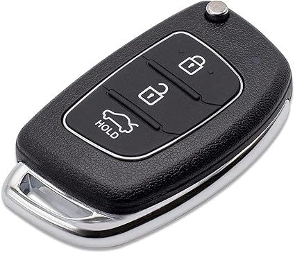 Hyundai 3 Button Flip Key Casing