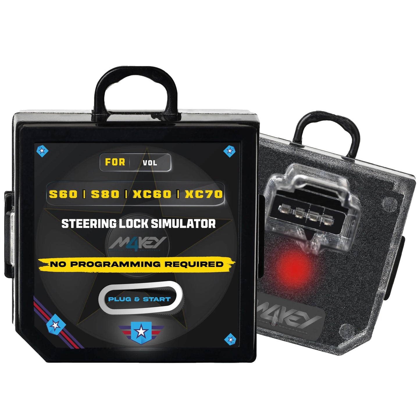 M4Key Volvo S60 S80 XC60 XC70 ESL Steering lock Emulator - Plug & Play
