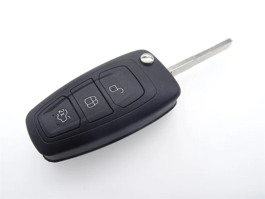 Ford Fiesta Figo Focus 3 Button Flip Key Case