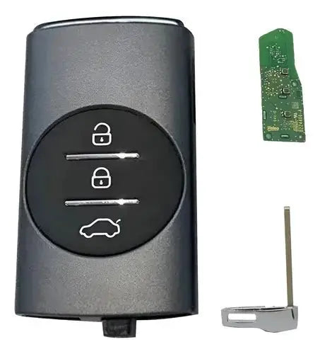 Chery New Tiggo 3X 5X 7 Plus 8 Plus 3 Button Smart Key Green Valeo PCB