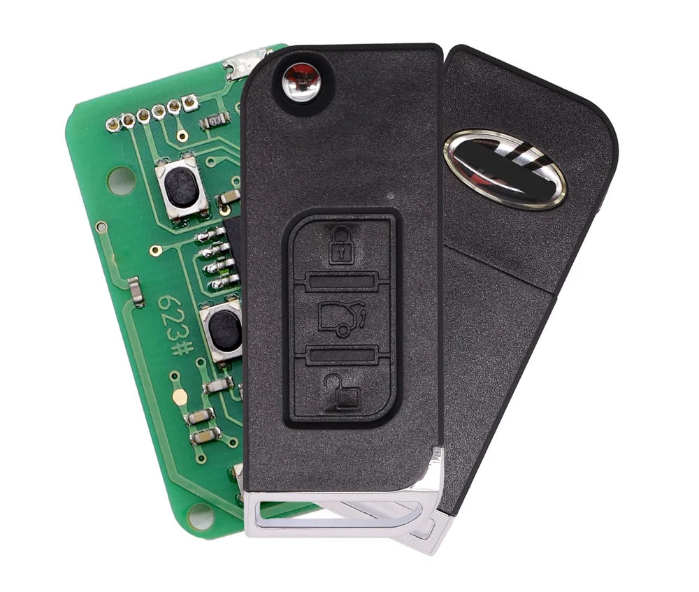 Mahindra XUV500 3 Button Remote Flip Key