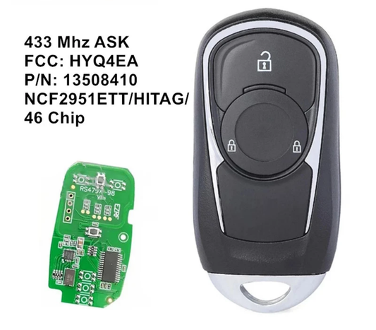 Opel Astra K - 3 Button Smart Key