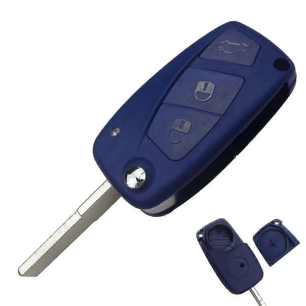 Fiat 3 Button Flip Key Case