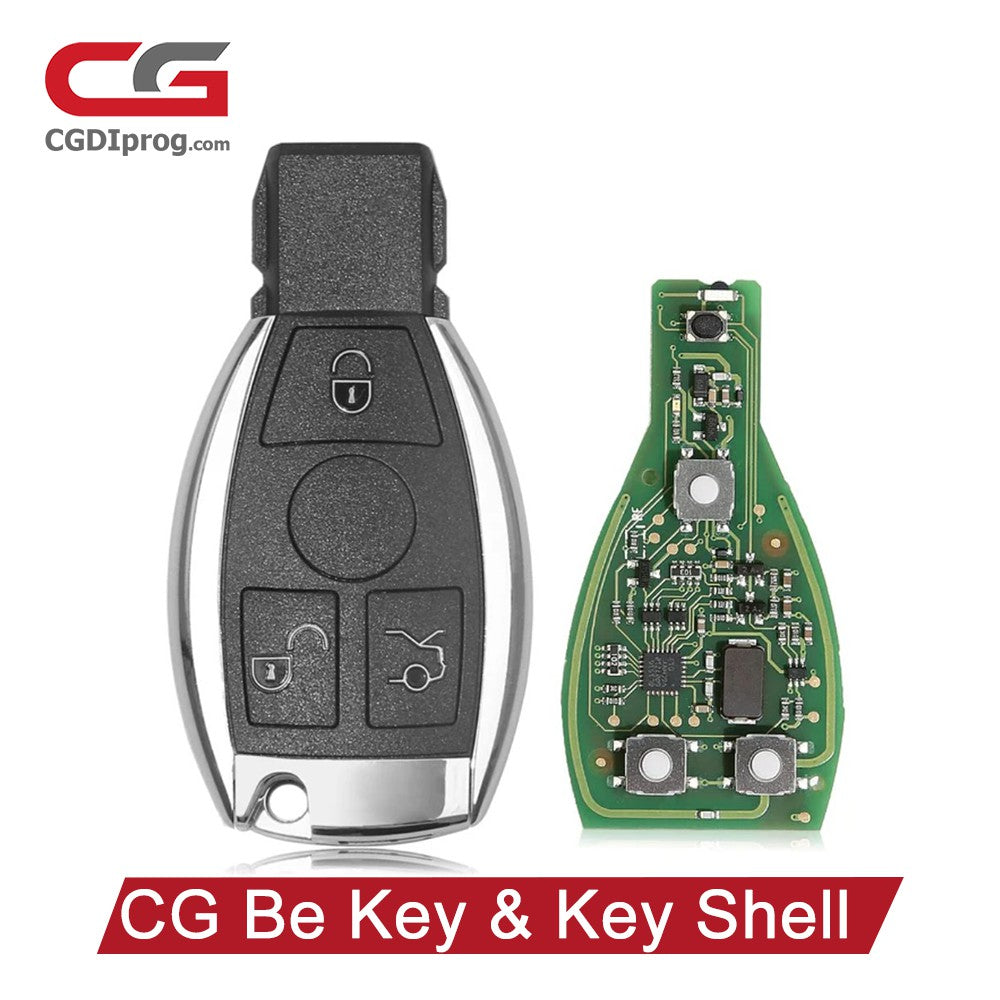 CGDI MB Benz BE Key with Shell - Includes Tokens