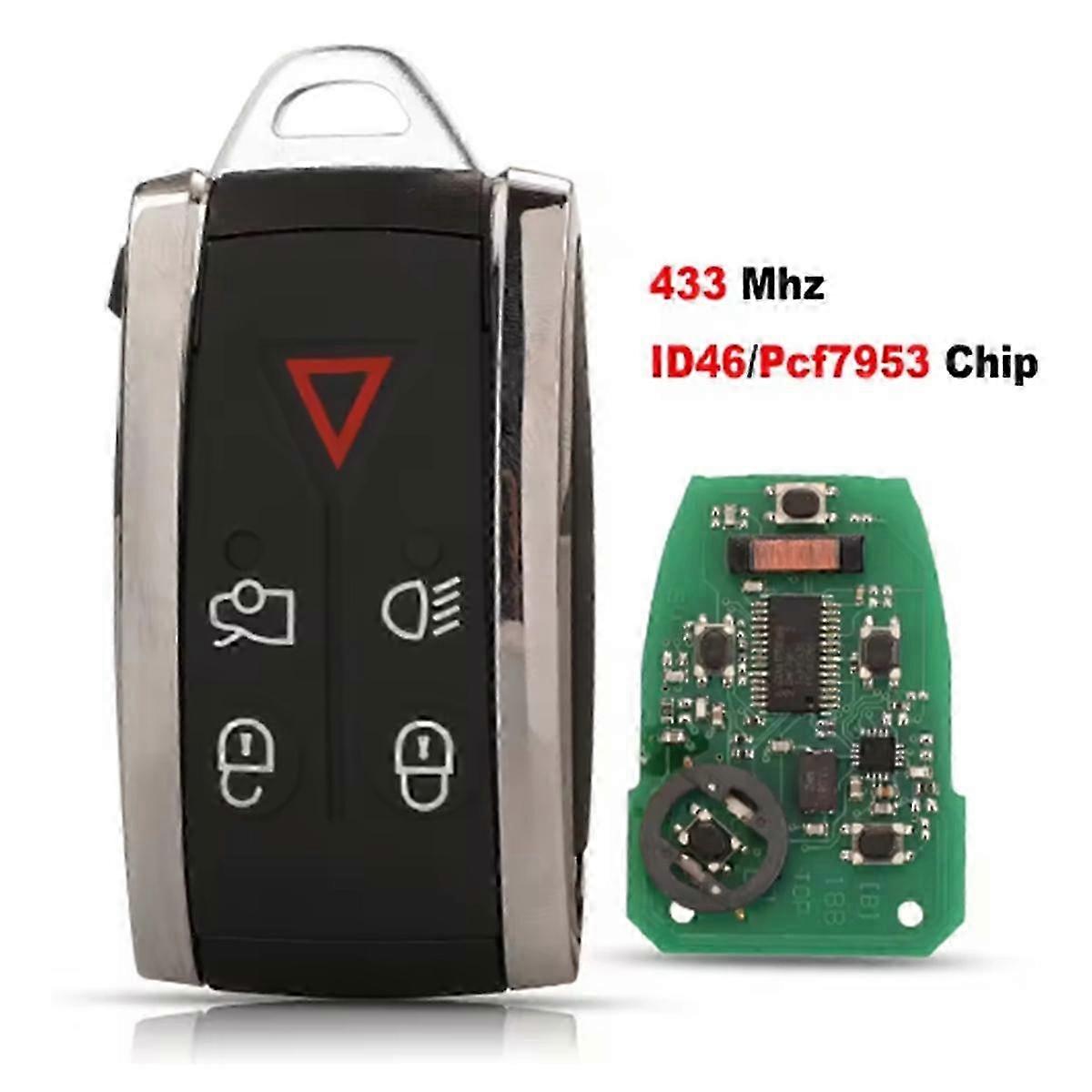 Jaguar XF / XK 2007 - 2012 Smart key 433Mhz 5 Button