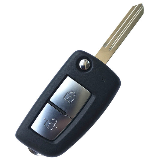 Nissan Qashqai 2 Button Flip Key Casing - NSN14