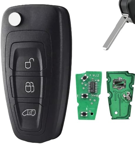 Ford Transit / Tourneo 3 Button Remote Flip Key
