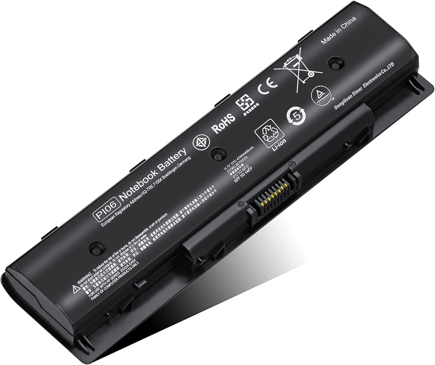 Battery For HP Envy 14,15,14-E000,15-E000,17-E100, (HSTNN-OB1K, PI06)