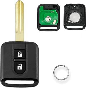 Nissan Navara / X-Trail 2 Button Remote key 433Mhz ID46