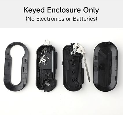 Fiat 500 - 3 Button Flip Key Case
