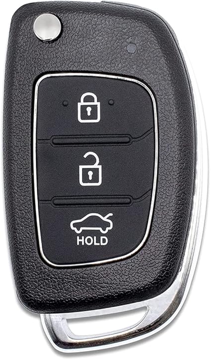 Hyundai 3 Button Flip Key Casing