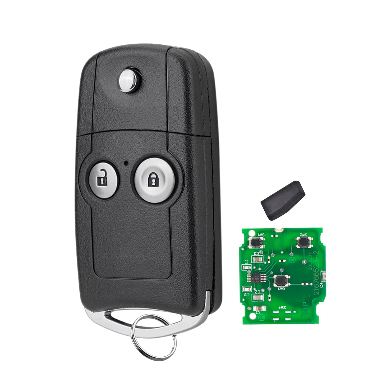 Honda Civic / CRV / Jazz 2 Button Flip Remote Key