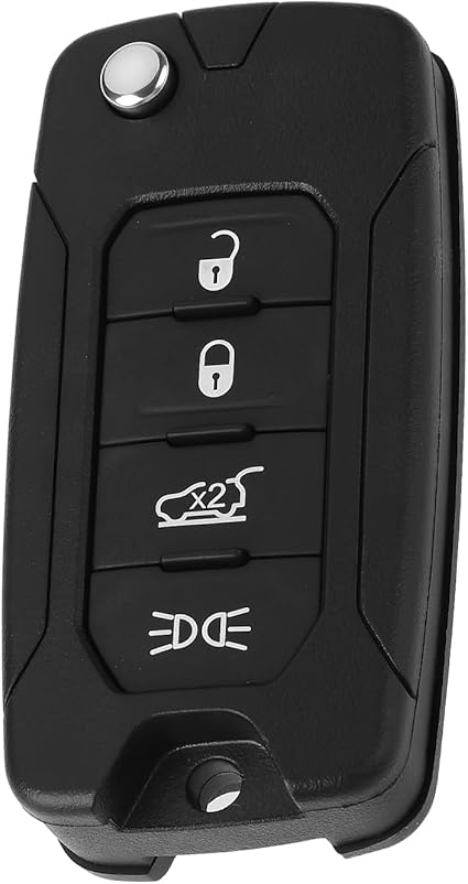 Jeep Renegade / Fiat 4 Button Flip Key Case