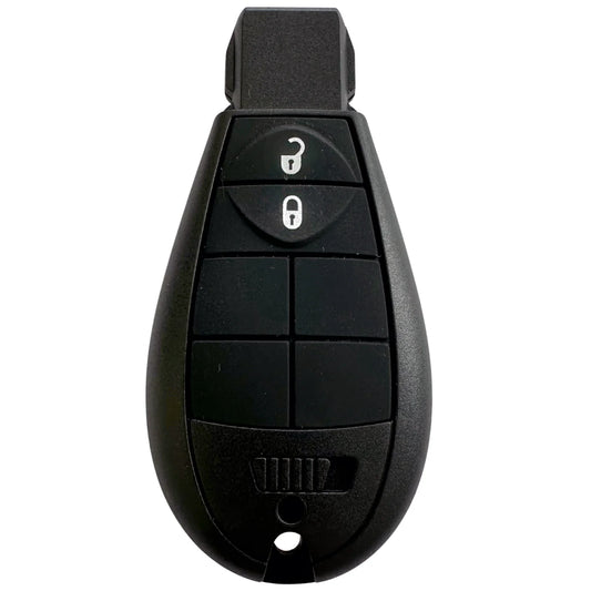 Chrysler / Jeep / Dodge 2 Button Fobik Remote Key Case with Battery Cover