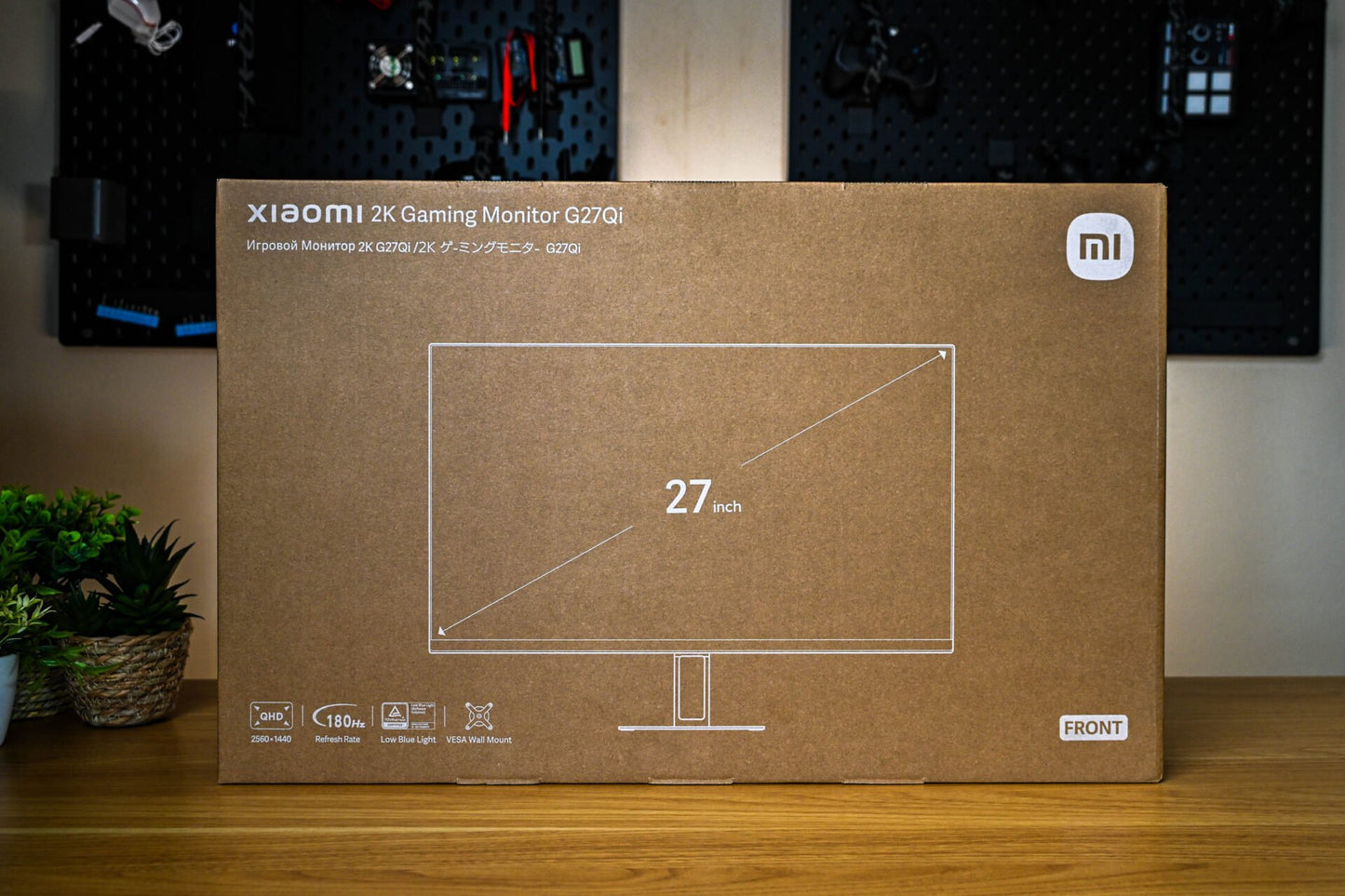 Xiaomi G27Qi 27″ 2K 1440p IPS Gaming Monitor (180Hz, 1ms, 16:9, HDMI/DP, & AMD FreeSync)