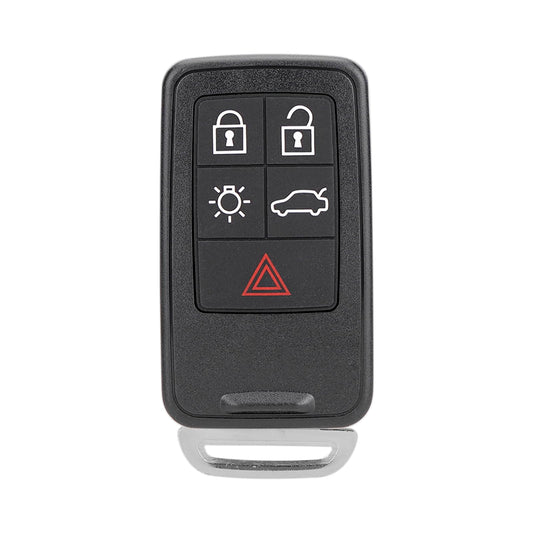 Volvo 5 Button Smart Key Case - Dual Battery Connector - S40 XC60 XC70