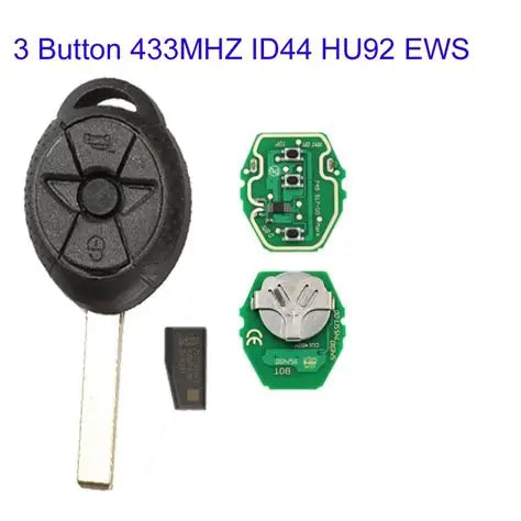 MINI 3 Button EWS System Remote Key
