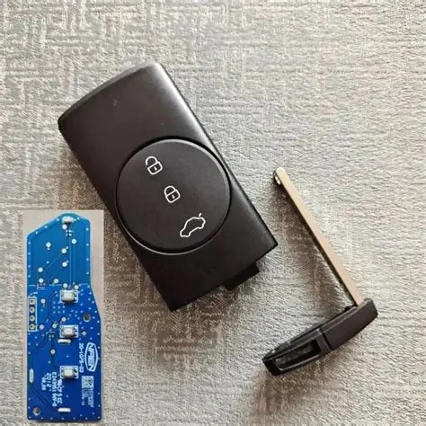 Chery New Tiggo 3X 5X 7 Plus 8 Plus 3 Button Smart Key Blue NAEN PCB