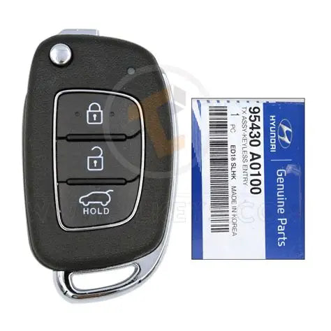 Hyundai Grand i10 Genuine OEM Key - 95430-K6500