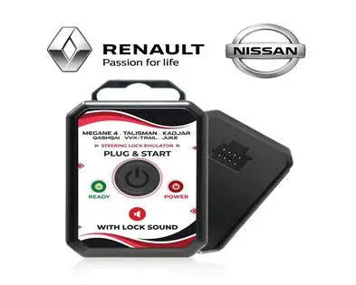 Renault Megane 4 - Kadjar - Nissan X-Trail Qashqai Steering Lock ESL Emulator