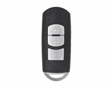 Mazda 3 Button Smart Key Case - Top Battery Frame