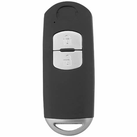 Mazda 2 Button Smart Key Case - top Battery Frame