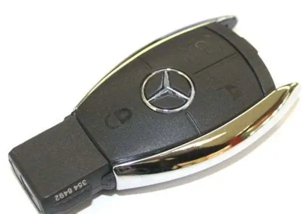 Mercedes W203 - 3 Button Chrome IR Key