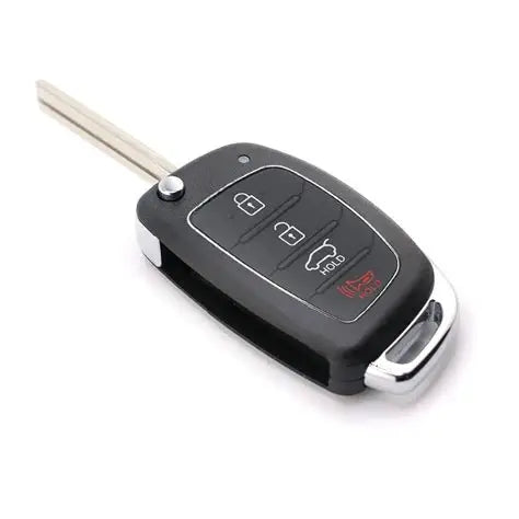 Hyundai 3+1 Button Flip Key Casing