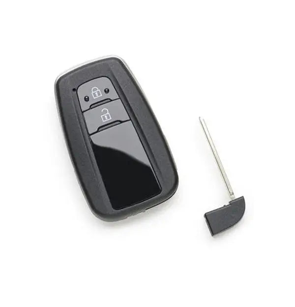 Toyota Rav4 Corolla 2 Button Smart Key Case - With Center Frame