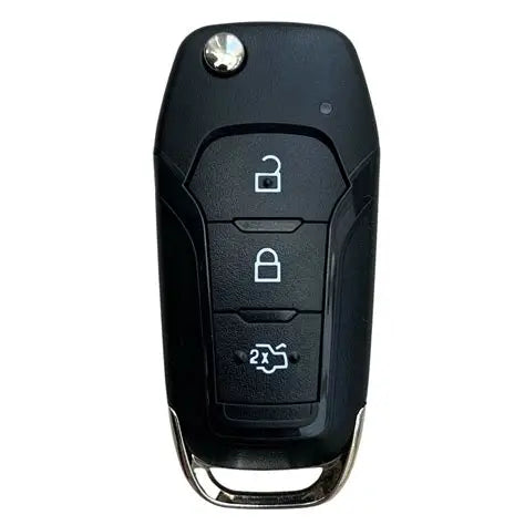 Ford Ecosport Figo Fiesta Focus Ranger 3 Button Remote Key Case 2017+