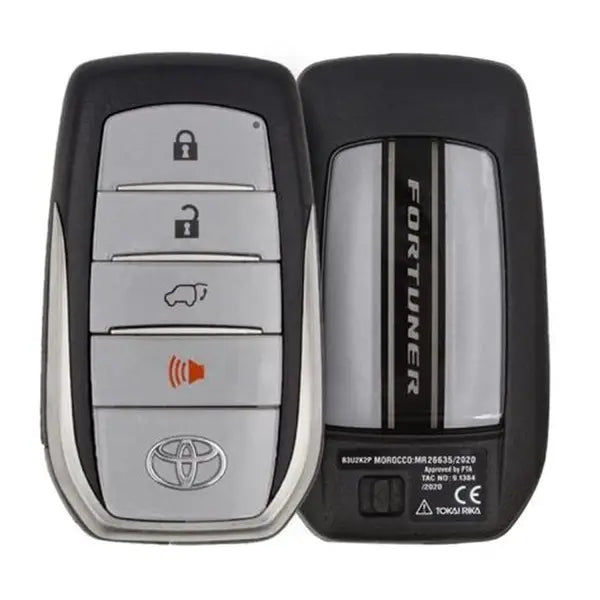 Genuine Toyota Fortuner GD6 4 Button Proximity Smart key