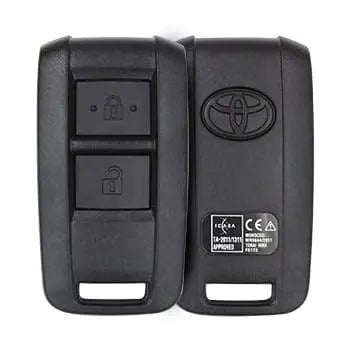 Toyota Etios Cross Landcruiser 2 Button Remote Genuine OEM F51TA 89742-60101
