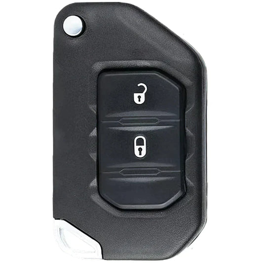 Jeep Gladiator Wrangler 2 Button Flip Key Case