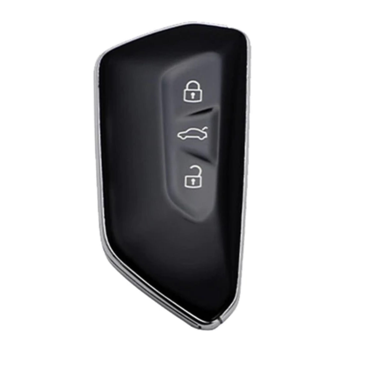 VW Golf 8 Smart key Casing - Glossy Black