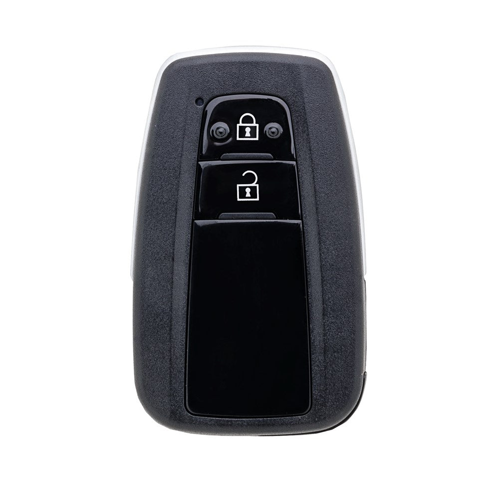Toyota Corolla 2 Button Smart Key Case - Without Center Frame