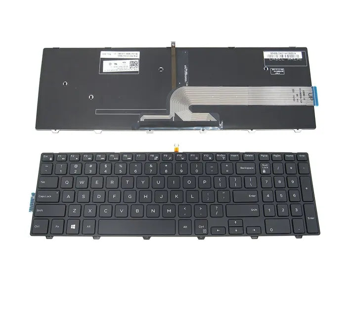 Replacement Backlit Keyboard for Dell Inspiron 15-3000, 15-5000, 17-5000