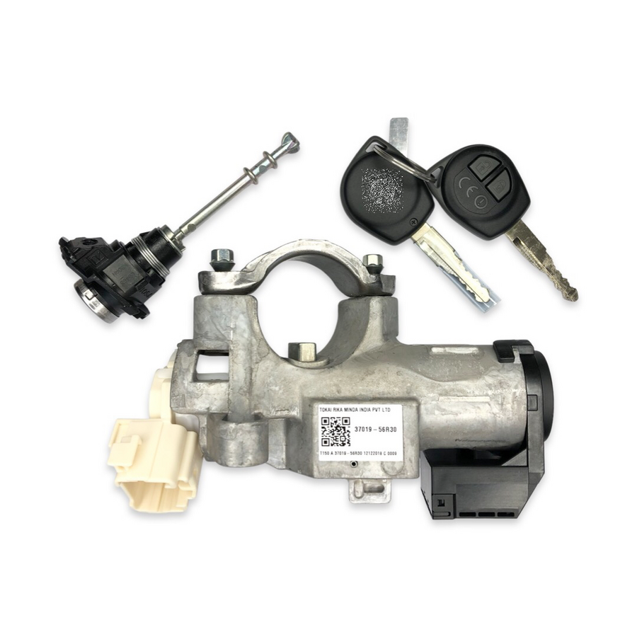 Suzuki Baleno Ignition Lock Kit with Remote Keys T55R0 - Genuine OEM