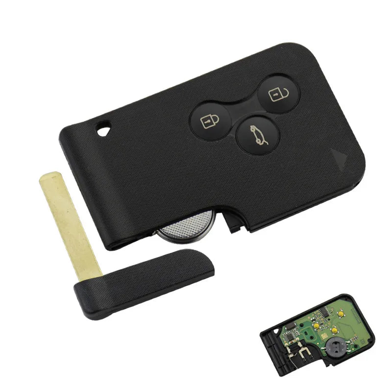 Renault Megane II Scenic II - 3 Button Smart Card Key Complete