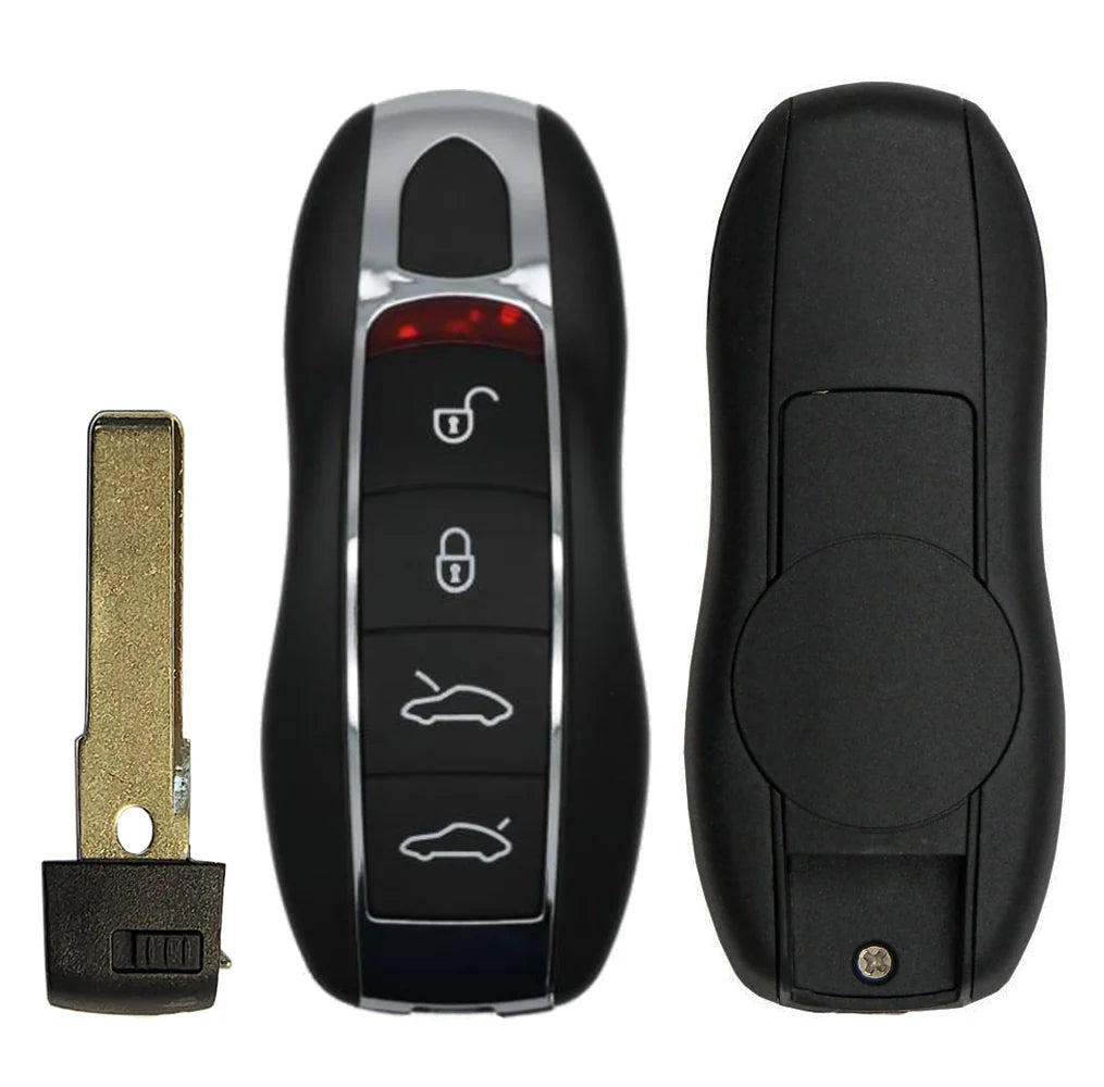 Porsche MQB 4 Button Smart Key Case 2016+ With Keyblade