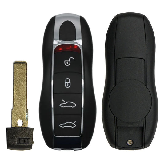 Porsche MQB 4 Button Smart Key Case 2016+ With Keyblade